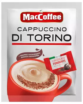 Напиток кофейный MacCoffee Cappuccino di Torino 3в1 25,5г