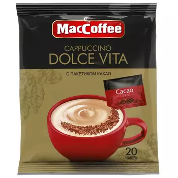 Напиток кофейный MacCoffee Dolce Vita 3в1 20x24г