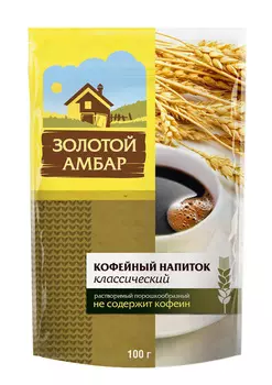 Напиток кофейный Золотой амбар 100г пак