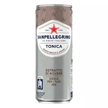 Напиток тоник Sanpellegrino б/а 0,33л ж/б