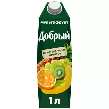Нектар Добрый смесь фруктов 1л т/п