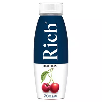 Нектар Rich вишня 0,3л пэт