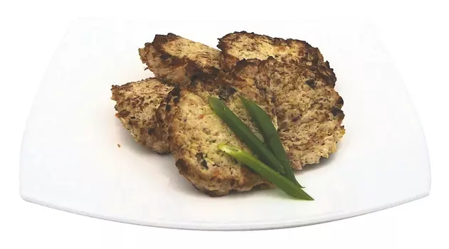 Оладьи куриные с кабачками