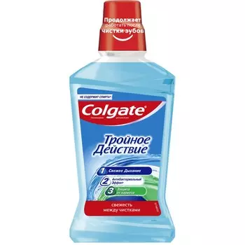 Ополаскиватель Colgate Тройное действие 500мл