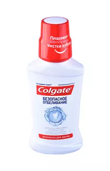 Ополаскиватель д/полости рта Безопасное отбеливание Colgate 250мл