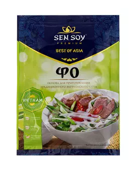 Основа для куриного супа с лапшой Sen Soy Фо 80г