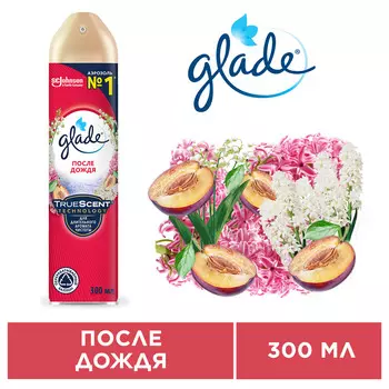 Освежитель воздуха Glade аэрозольный После дождя 300мл