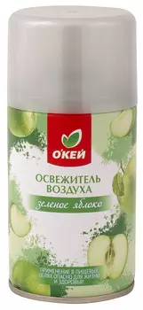 Освежитель воздуха ОКЕЙ Освежающее яблоко 250мл. (сменный блок)