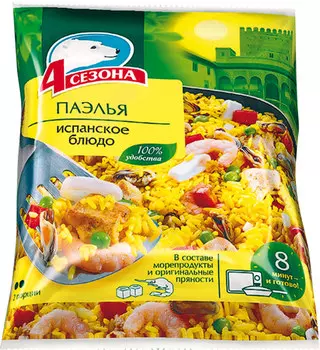 Паэлья 4 сезона 600г
