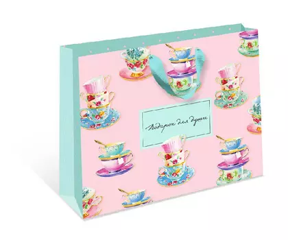 Пакет подарочный Арт и Дизайн BВ стандарт плюс 32х26 см