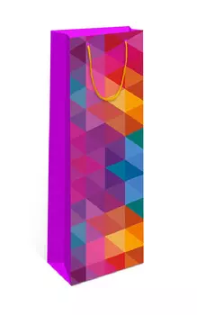 Пакет подарочный Арт и Дизайн ламинированный ST 12х36см