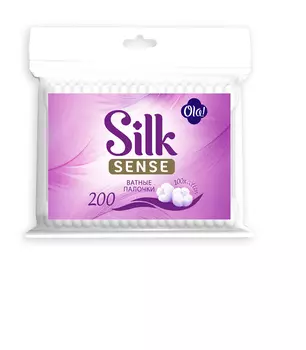 Палочки ватные Ola! Silk 200шт пак