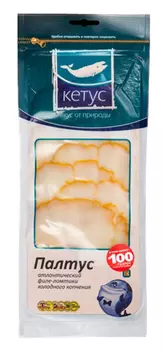 Палтус филе-ломтики Океан ТРК х/к 100г