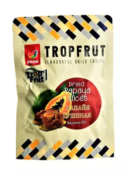 Папайя сушеная Trop Frut ОКЕЙ 100г