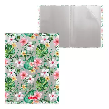 Папка файловая пластиковая ErichKrause Tropical Nature c 30 карманами A4