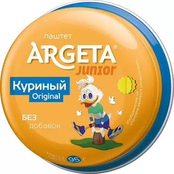 Паштет куриный Argeta Junior 95г ж/б