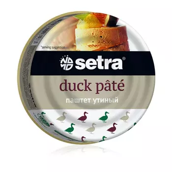 Паштет Setra утиный без консервантов Halal 100г