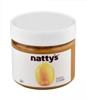 Паста арахисовая Nattys Original 325г