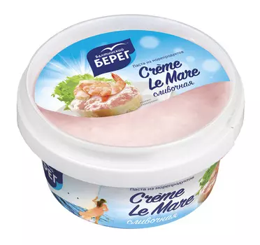 Паста из морепродуктов Crème Le Mare Сливочная 150г