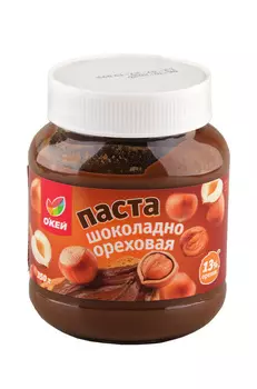 Паста ОКЕЙ шоколадно-ореховая 13% 350г