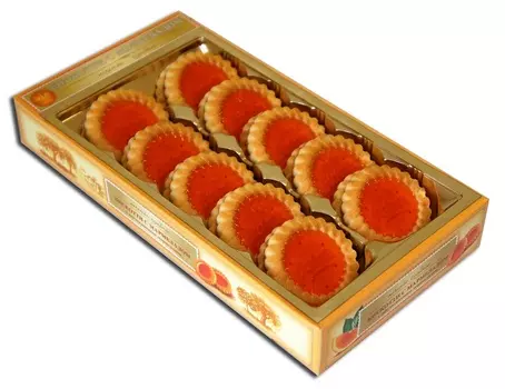 Печенье Бискотти с апельсиновым мармеладом 235г