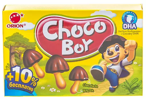 Печенье Choco Boy 100г Orion