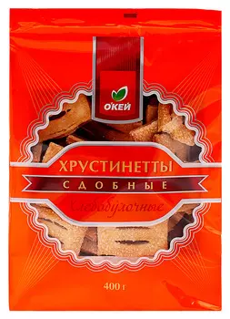 Печенье сдобное ОКЕЙ Хрустинетты 400г