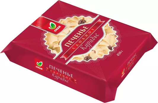 Печенье сдобное ОКЕЙ Курабье 450г