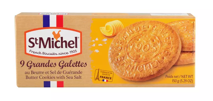 Печенье St.Michel сливочное с морской солью 150г