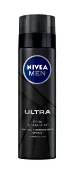 Пена д/бритья мужская Nivea Ultra 200мл