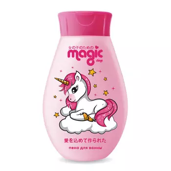 Пена д/ванны детская Magic Мармеладная клубника 250мл 2+