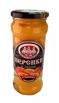 Персики Скатерть-Самобранка 580г