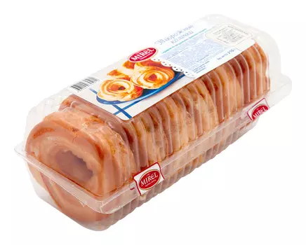 Пирожное Mirel Творожные колечки 210г