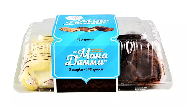 Пирожное Тортьяна Мона Дамми 420г