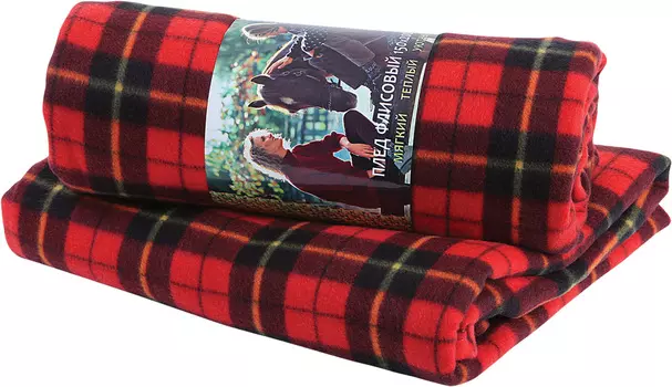 Плед Wellness Флисовый WPT 130х150см облег арт135