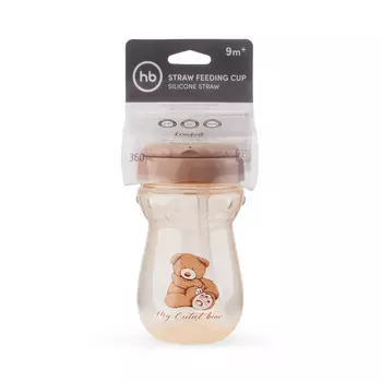 Поильник Happy Baby для кормления с трубочкой 360мл