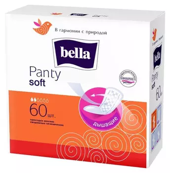 Прокладки ежедневные Bella Panty Soft 60шт