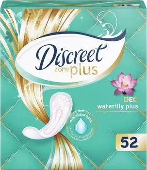 Прокладки ежедневные Discreet Water Lily Plus Trio 52шт