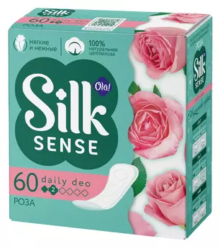 Прокладки ежедневные Ola! Daily deo Бархатная роза 60шт