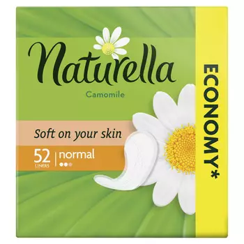 Прокладки гигиенические Naturella Camomile Normal Trio 52шт