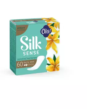 Прокладки ежедневные Ola! Daily deo Золотая лилия ежедневные 60шт