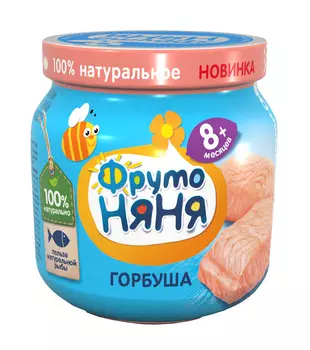 Пюре ФрутоНяня из горбуши 80г