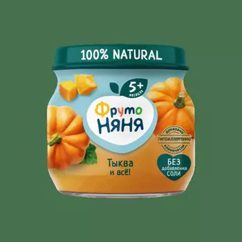 Пюре ФрутоНяня тыквенное с 5 мес 80г