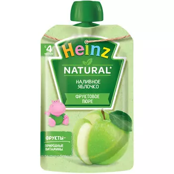 Пюре Heinz Наливное яблочко 100г д/п