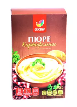 Пюре картофельное б/п ОКЕЙ 400г