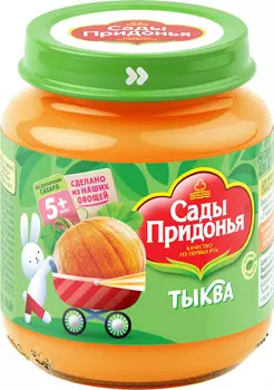 Пюре Сады Придонья тыквенное 120г ст/б