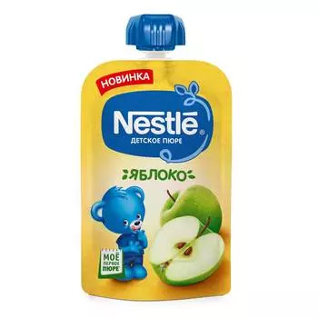 Пюре Яблоко Nestle 90г с 4мес