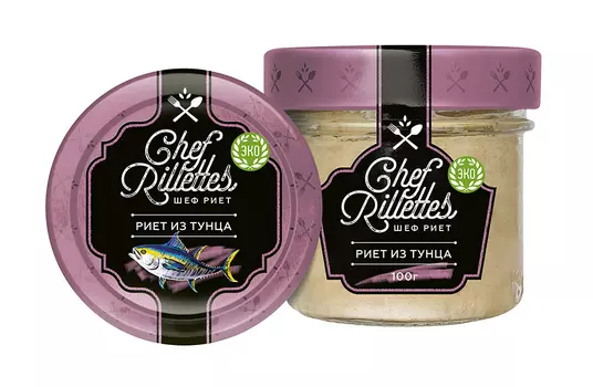 Риет из тунца Chef Rillettes 100г