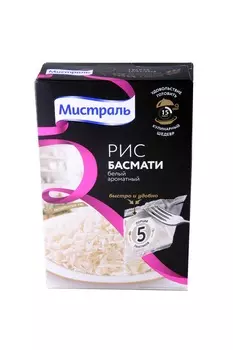 Рис Мистраль Басмати 5х80г