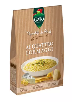 Ризотто Riso Gallo четыре сыра 175г